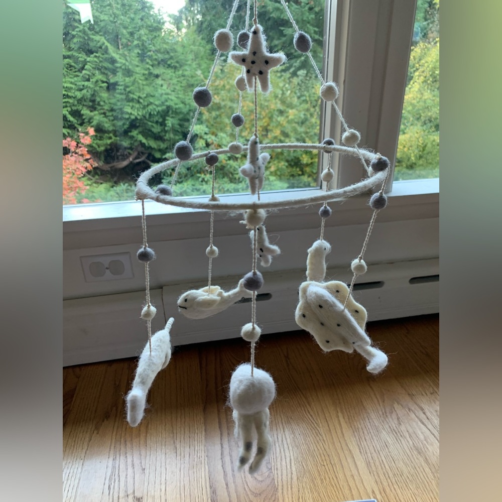 PEHR Baby Mobile Aquatic Theme - brand new